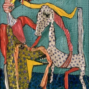 Cheval et coryphée 195x130